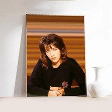 여배우 포스터 접착 아트 방수 종이 스티커 커피 하우스 룸 벽장식, 1개, H. z7