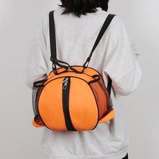 농구공 보관백 스포츠볼 가방 휴대용 운동볼 수납가방, 블랙, 1개