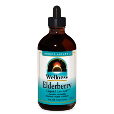 [Source Naturals] 웰니스 엘더베리 리퀴드 추출물 236.56 ml, 236.56ml, 1개