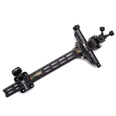 SANLIDA X10 Pro Sight 瞄準架 複合弓瞄準器 射箭瞄準器 碳纖瞄準器, 黑色, 1個