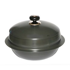 매직골드 고전 가마솥, 1개, 블랙, 24cm