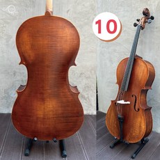 【時空樂器坊】11號-頂級4/4虎紋霧面大提琴，入門好音色，送全配件，台灣現貨速發, 1個, 10號, 10號