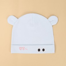 2026新款新生兒單層胎帽嬰幼兒初生可愛時尚百搭精靈寶寶帽