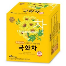 우리차 국화차 티백, 0.5g, 40개입, 1개