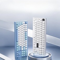 MCHOSE GX87 기계식키보드, GX87 블루 레트로백축, 백축