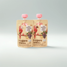 푸드케어 클레 더 상큼하게 엘더베리주스 아기 유아 음료 어린이 주스 맛있는, 100ml