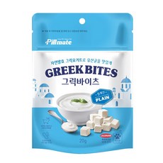 그릭바이츠 강아지 유산균 산양유분말플레인 20g, 1개