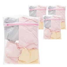 리버그린 튼튼 세탁망, 핑크, 4개