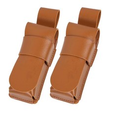 2 Pieces Harmonica Storage Box Cases Bag Pu Harmonicas Case Boxs Bag Sleeve Pouch Holder Organizer