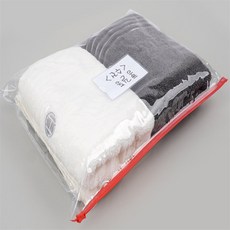 바른 B4 파일 지퍼백 여행용투명비닐파우치