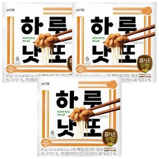 즐거운동행 하루낫또, 3개, 91g