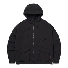 [국내 매장품] SOUNDSLIFE Hard shell Windbreaker Jacket Black 143873