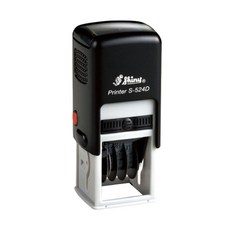 그린피앤에스 자동스탬프 S-524D 정사각일부인 개(1개입), 본상품