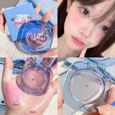 紅 - 透明水晶眼影 - 口紅 - 唇彩 - 面部輪廓 - 啞光、保濕、防水、持久 - 女性彩L.F.S, #1, 1個