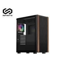 泰山-小白的生活工場 松聖 INFINITE TIMBER C19 黑/白 (前置 TYPE-C)預裝4顆風扇, C19TIMBER C19 黑