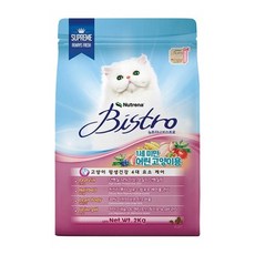 뉴트리나 키튼 비스트로 기능성 사료, 헤어볼, 2kg, 1개