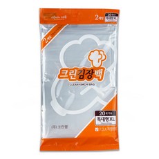 크린랲 크린 김장백 20매입, 2개, 특대형(약20포기), 2개입