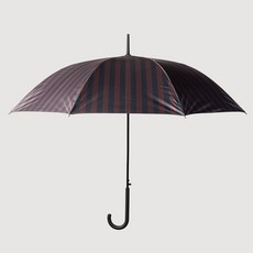 JAJU 8K 자동 암막 장우산_브라운 스트라이프 510251, JAJU 8K 자동 암막 장우산_브라운 스트라이프 51