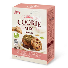 브레드가든 초코칩 르뱅 쿠키믹스, 410g, 1개