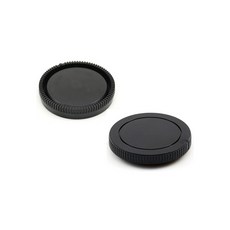 소니 E 마운트 호환용 바디캡+렌즈뒷캡 세트 A7 A6000 A9 NEX ZV-E10 필수 악세서리, 1세트