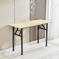 우드 접이식 스툴 블랙 방석 통가죽 간이 의자 사무실, 80x40x75cm, 화이트오크 단층 [초두꺼운]