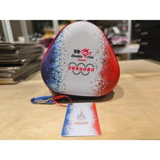 雙魚巴黎奧運紀念款硬殼球盒 (含三顆比賽球), 1個, 藍色(林高遠頭像款)