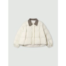 카라 배색 패딩 점퍼_CD5WM466