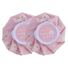 셀링랩 냉온 찜질팩 핑크, 2개