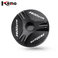 호환 가와사키 GTR1400 용 오일 필러 캡 GTR 1400 2008-2014 2013 2012 바이크 오토바이 엔진 오일 드레인, 01 Black