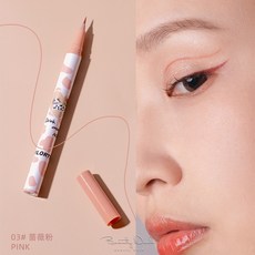 FLORTTE 哇塞好細系列眼線液筆臥蠶筆, 1個, #03 好細的薔薇粉~25/10