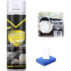 가죽 클리너 보호제 자동차 실내 프리미엄 다기능 폼 클리너 마법처럼 더러운 것을 청소하고 실내에 손상을 주지 않음 2개 1