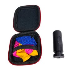 Freediving Frenzel 귀 이퀄라이제이션 훈련 도구 Spearfishing 수중 무호흡증 보조 균형 잡힌 귀 압력 연습 도구, [01] Black, 1개