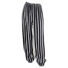 親子綿綢防蚊褲 FS0025 兒童夏季防蚊褲 輕薄透氣 親子裝 條紋休閒褲