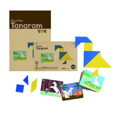삼광문구 EDX 창의놀이수학 busy play 비지플레이 탱그램