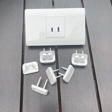 兒童安全防觸電插座保護, 1個, 安全插座保護蓋【兩孔】