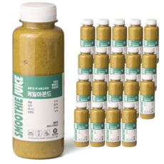 쥬스어트 케일아몬드 주스 클렌즈 스무디, 300ml, 20개