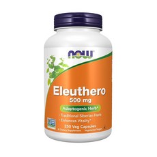 나우푸드 엘레우테로 500mg 250정, 1개, 250 Veg Capsules