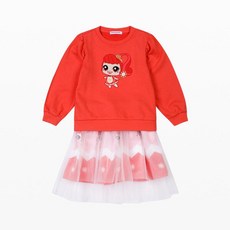 레노마 이너웨어 티니핑 가장예쁜나나핑 맨투맨샤스커트세트 RE 0C3EW00194_CJ