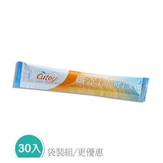 Cutey 纖姿美人酵素凍 16g/條 (30入袋裝組) - 健康美味 促進新陳代謝 享受輕盈自在, 1套, 30份
