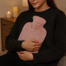 루움 온기지속 간편주입 물주머니 핑크 2L, 1개