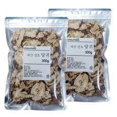 다누푸드 국산 건조 당귀, 2개, 300g