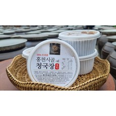 홍천시골된장 무염청국장 1kg, 250g, 4개