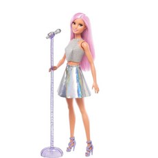 變色美人魚 發亮美人魚 時尚玩髮 獨角獸 休閒服 娃娃, 1個, Barbie 歌手