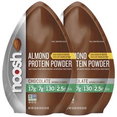 누쉬 아몬드 프로틴 파우더 초콜릿 글루텐 프리, 522g, 2개