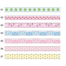 한국어 Ins 귀여운 딸기 스타 장식 강력 접착 테이프 플래너 핸드북 DIY Scrapbooking 저널 콜라주 재료 스티커 216119, Style 01