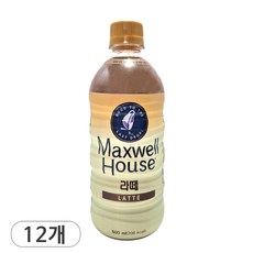 맥스웰하우스 라떼, 500ml, 12개