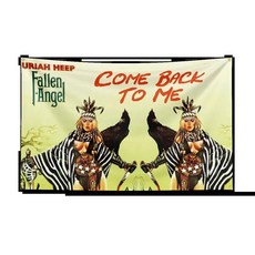 헤비 록 밴드 플래그 폴리 에스터 디지털 인쇄 배너 침실 벽 예술 야외 태피스트리, 1개, 10. ZH7823