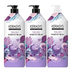 케라시스 퍼퓸 바이올렛 로즈 1L 샴푸 2개+린스, 2개