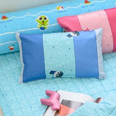 이솔홈 강림별자리 60수 아사 순면 워싱 베개 도레이솜포함 30X50, 강림별자리 베개, 블루(도레이솜포함), 1개