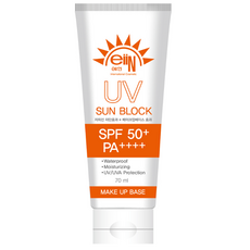 자연톤업 에인 UV쉴드 썬크림 SPF50+ PA++++ 탱탱피부 끈적임없는 땀에도 강한 차단력, 1개, 1ml